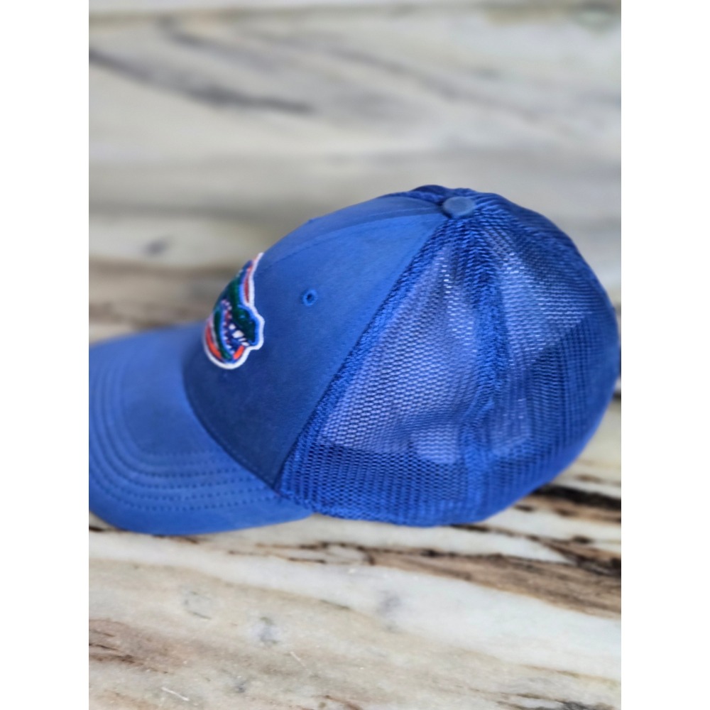 Nike Florida Gators Trucker Hat Blue Orange Mesh Fitted Cap NCAA UF Logo - Picture 2 of 5